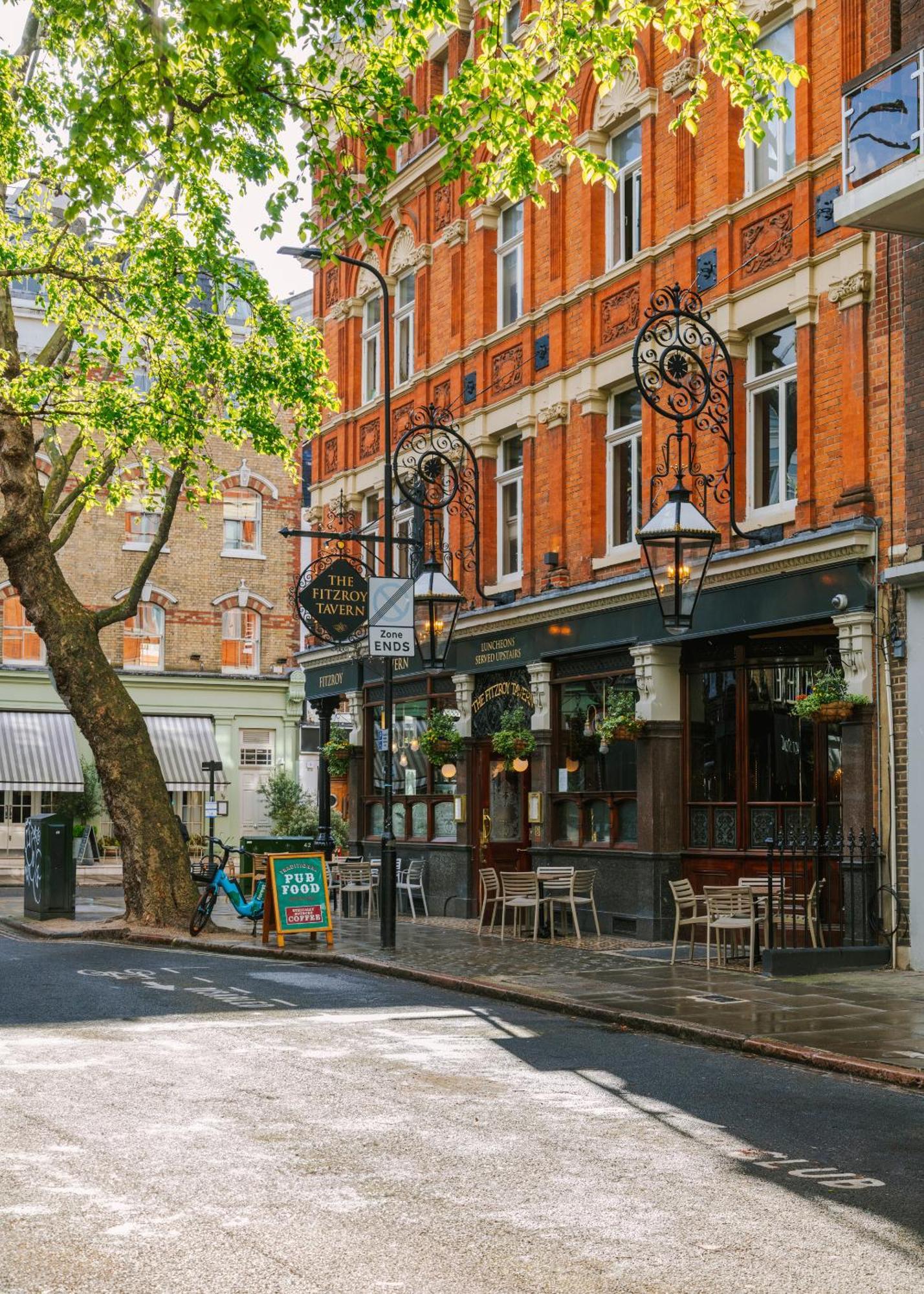 ロンドン サコ フィッツロビアアパートホテル エクステリア 写真